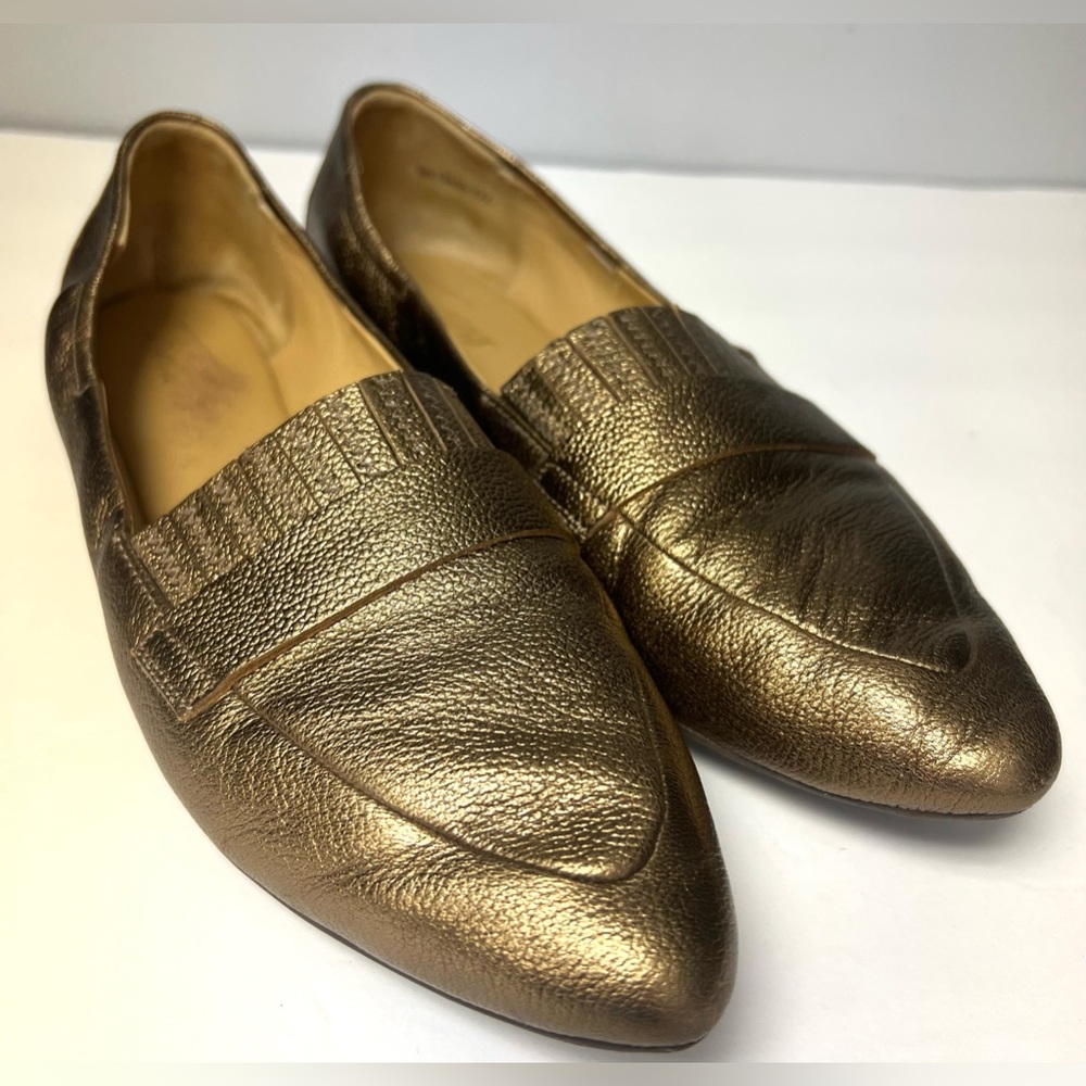 Trotters-Emotion, Size:8 N (narrow), Bronzed Colored, Pre-Owned